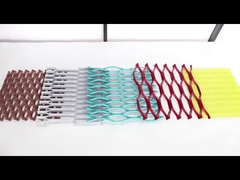 স্থাপত্য এবং শিল্পের জন্য আলংকারিক প্রসারিত ধাতু জাল