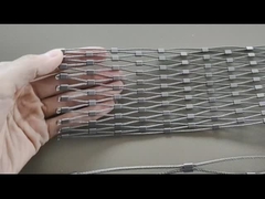 স্টেইনলেস স্টীল দড়ি জাল একটি নিরাপদ এবং সুন্দর স্থাপত্য তারের জাল