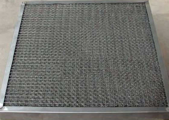 ফ্ল্যাট বা গোলাকার বোনা তারের জাল ফিল্টার 2x3mm 4x6mm 12x6mm