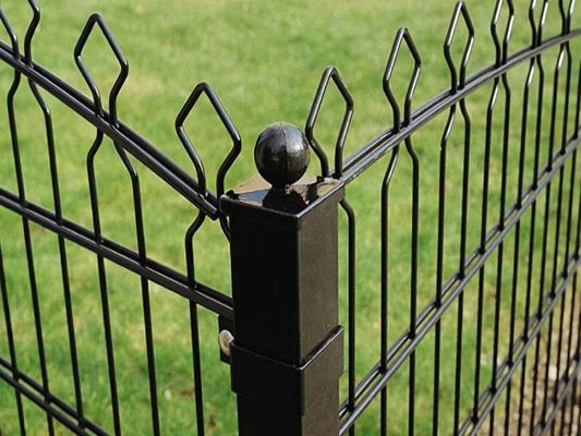 Prestige Mesh 868 ডাবল ওয়্যার বেড়া 50 × 200mm জন্য আলংকারিক