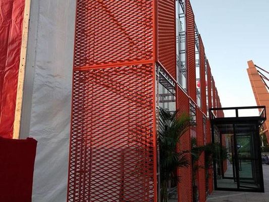 ক্ষয় প্রতিরোধী স্টেইনলেস স্টীল প্রসারিত ধাতব তারের জাল