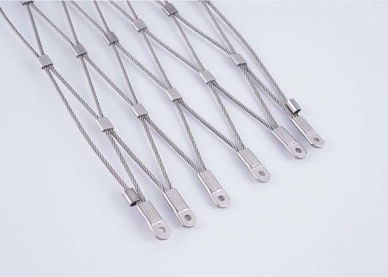 স্টেইনলেস স্টীল দড়ি জাল একটি নিরাপদ এবং সুন্দর স্থাপত্য তারের জাল