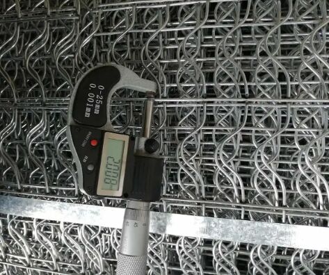 110-295 M রোল দৈর্ঘ্য কংক্রিট ওজন লেপ জাল রাসায়নিক প্রক্রিয়াকরণ